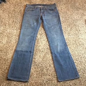 7 For All Mankind Blue Bootcut Jeans Women’s Size 29 RN#115561